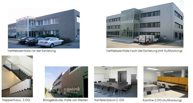 Bürogebäude in Wien/ Österreich